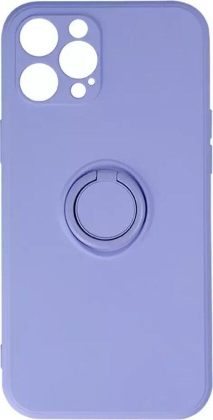 Samsung Galaxy A54 (5G) Plastdeksel m. Stativ og Ringholder - Lilla