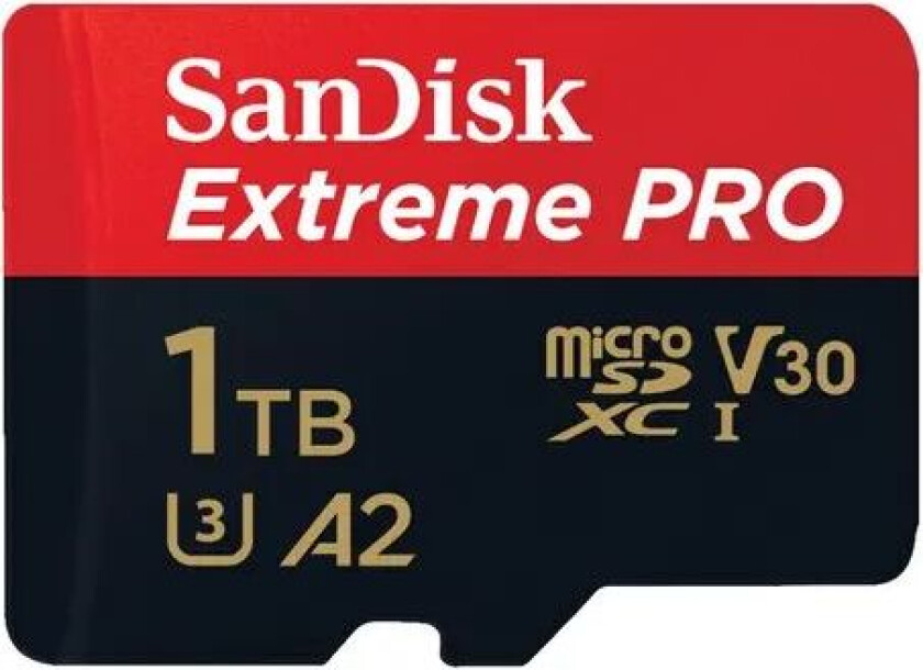 Bilde av Sandisk Extreme Pro 1,000gb Microsdxc Uhs-i Memory Card