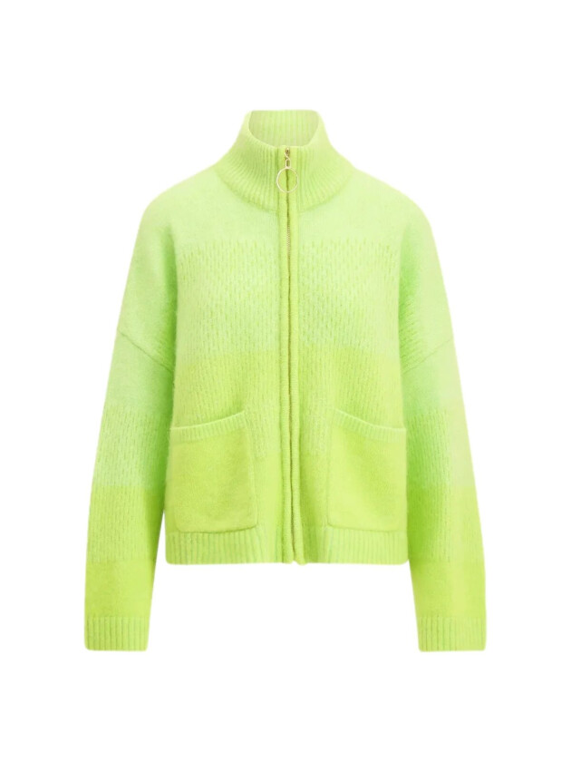 Holzweiler Tine Knit Cardigan Cardigan Limegrønn  female XS