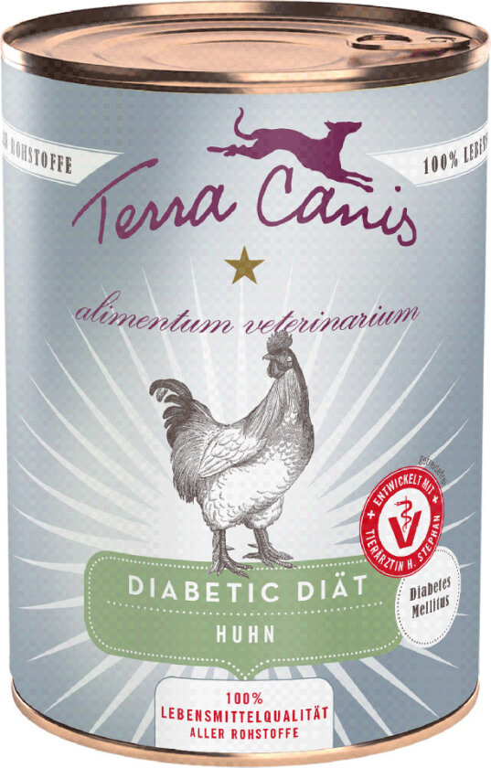 Alimentum Veterinarium Diabetikerkost 6 x 400 g - Kylling
