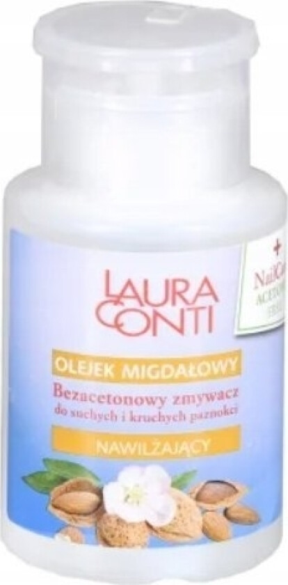 Laura Conti_Acetonfri Neglelakkfjerner Mandel 150Ml