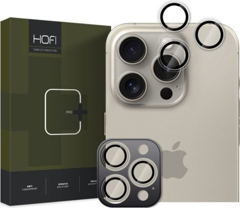 Hofi Camring Pro+ Kameradeksel Iphone 16 Pro / 16 Pro Max Clear