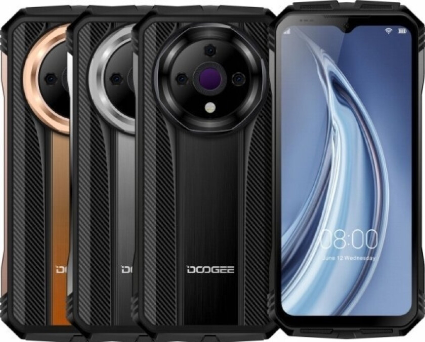 Doogee V31gt Telefon, 256/12 Gb, Svart