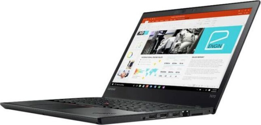 Preowned Lenovo ThinkPad T470 14´ I5-7200U 8GB Windows 10 Pro 64-bit