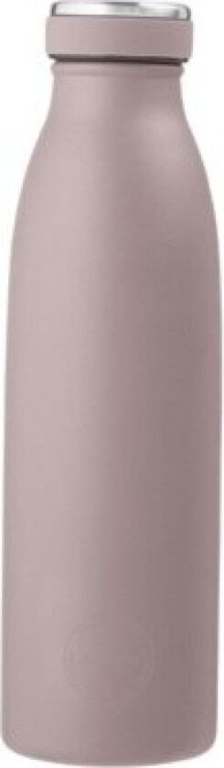 Aya&ida, Drinking Bottle, Drikkeflaske Med Lokk, 500 Ml, Dusty Rose
