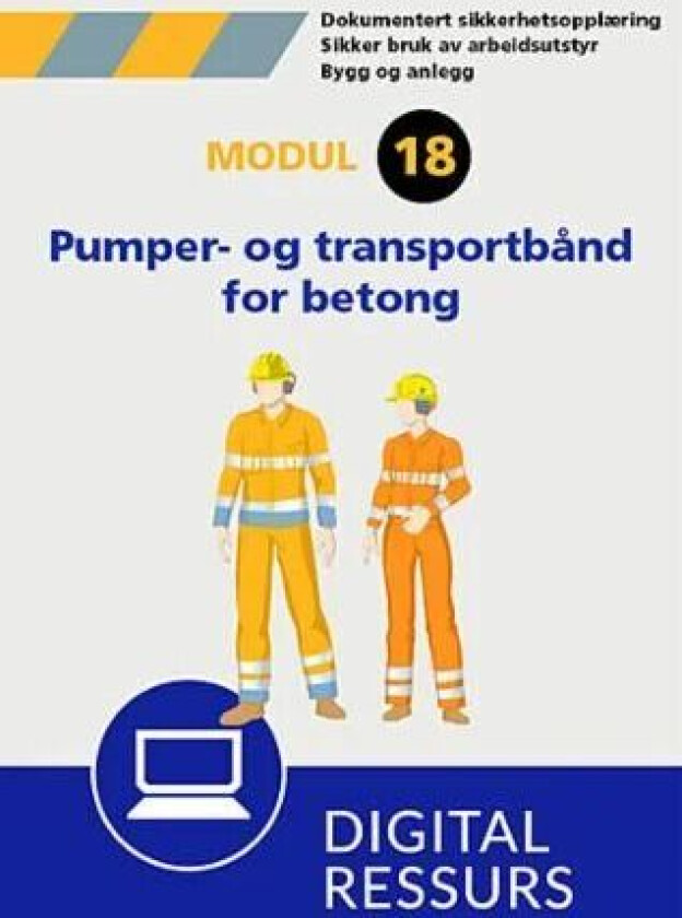 Sikker bruk av pumper og transportbånd for betongleveranse