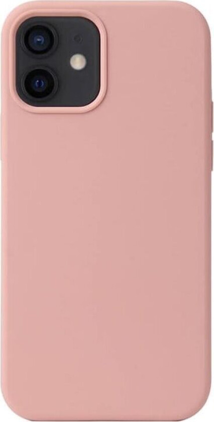 Liquid silikondeksel Apple iPhone 12 - Cherry Pink
