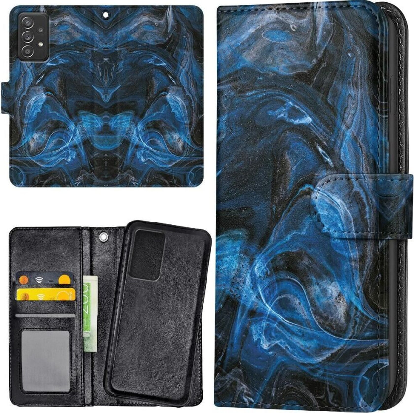 Samsung Galaxy A52/A52s 5G - Lommebok Deksel Marmor