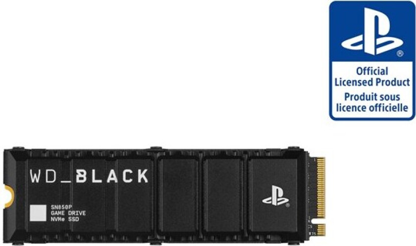 Black SN850P SSD for PS5 - 8TB - PCIe 4.0 - M.2 2280