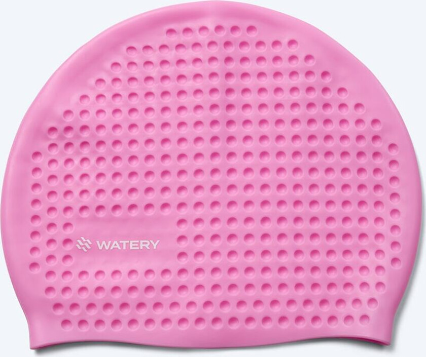 badehette - Larunda Bubble - Lyserød - Badehette - Bubble/draperinger