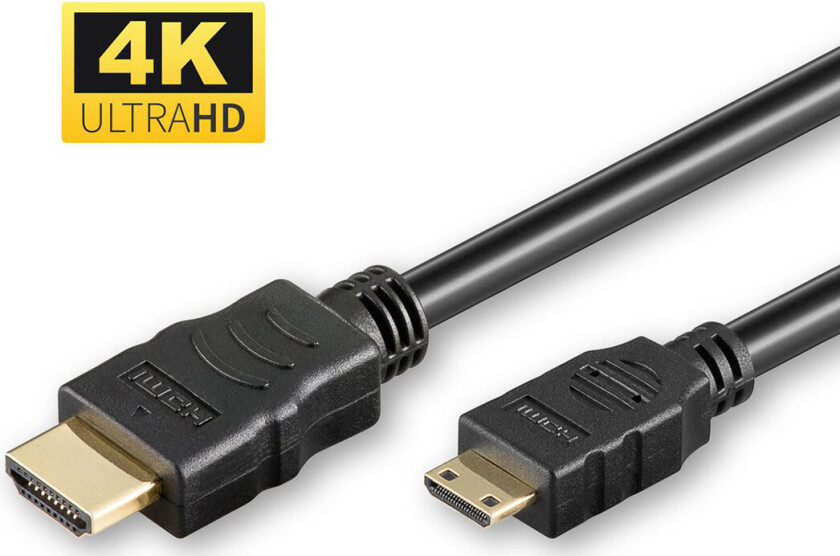 MicroConnect HDMI 1.4 til Mini HDMI-kabel - 4K@30Hz - 2m