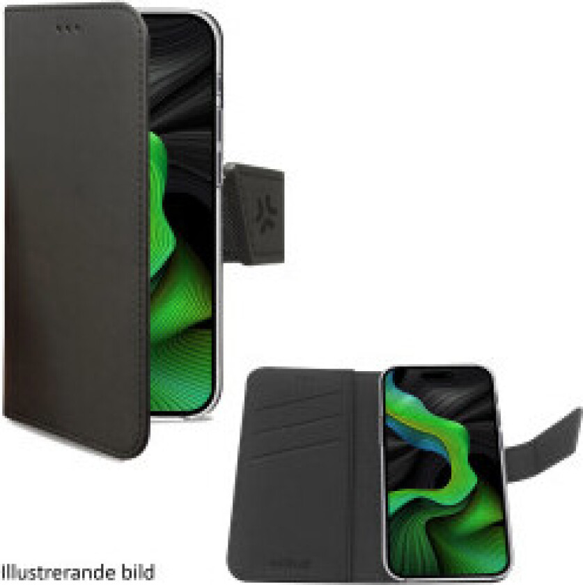 Wally Wallet Case iPhone 16 Pro Black