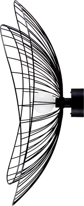 - Ray 85 Vegglampe/Taklampe Svart