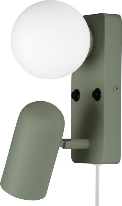 - Doppio Vegglampe Grønn