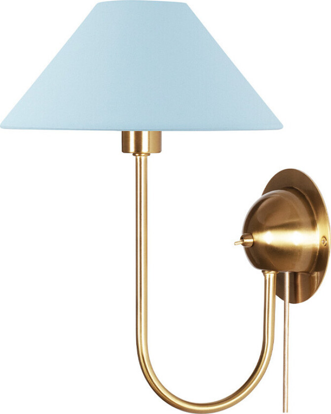 - Iris Vegglampe Dove Blå