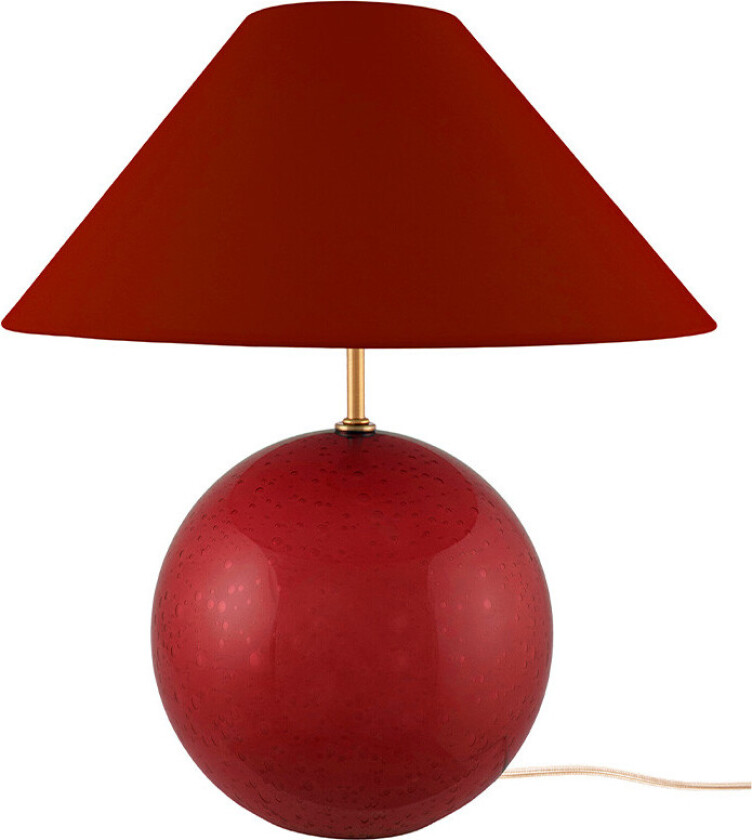 - Iris 35 Bordlampe Burgundy