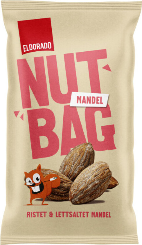 Mandler Tørristet&Lettsaltet 50g Eldo