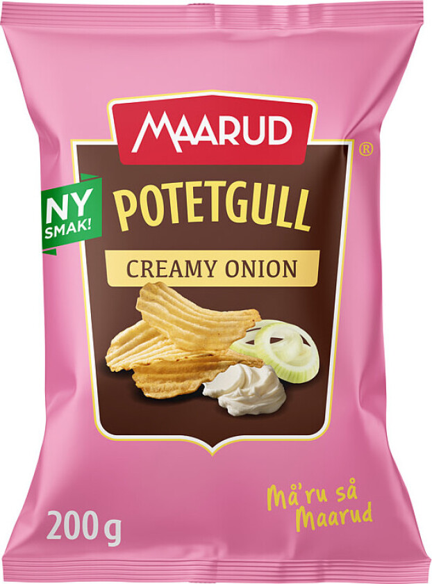 Potetgull Rifla Creamy Onion 200g