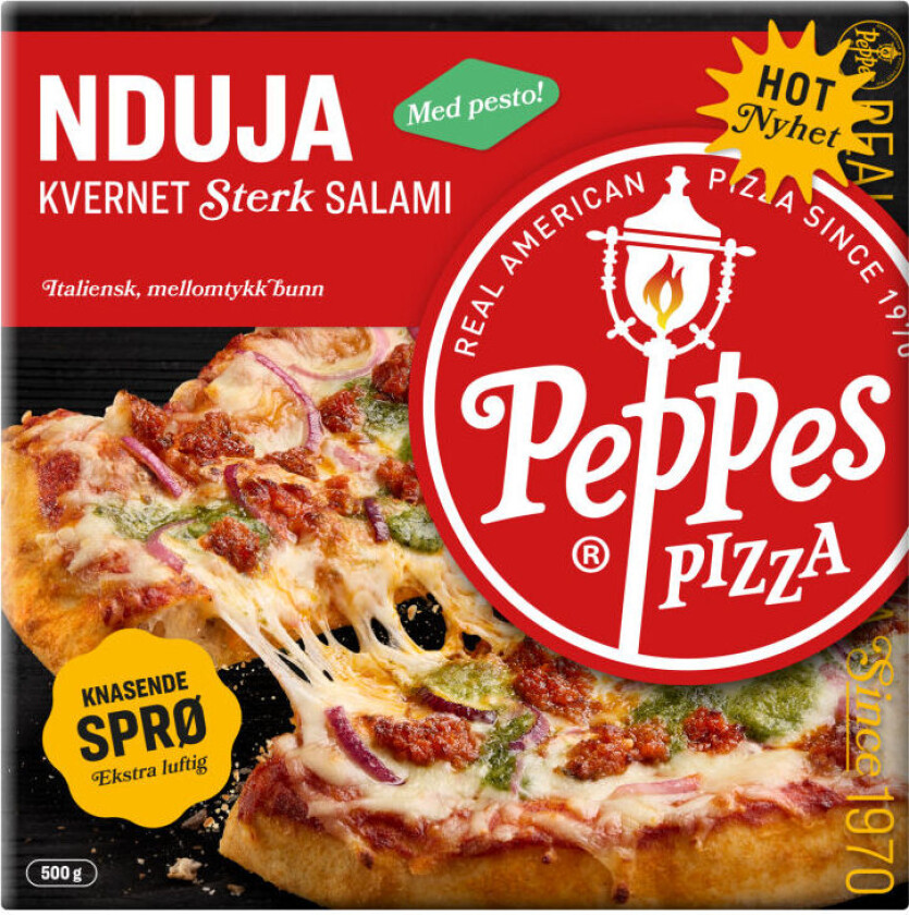 Peppes Pizza Nduja 500g