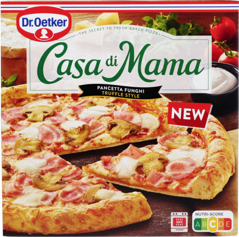 Casa Di Mama Pizza Panc Funghi Truff 407g