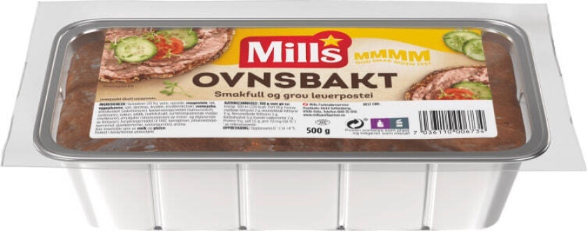 Leverpostei Ovnsbakt 500g