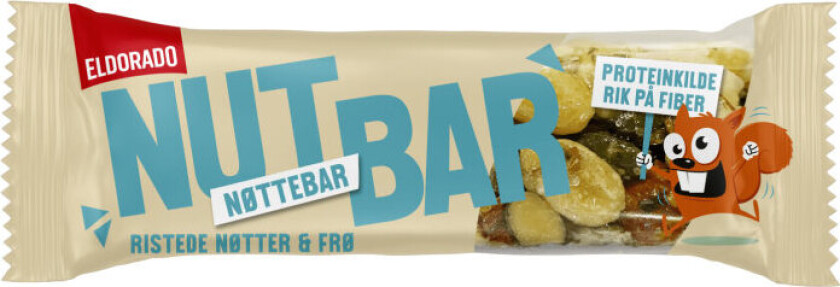 Nøttebar Nøtter&Frø 30g