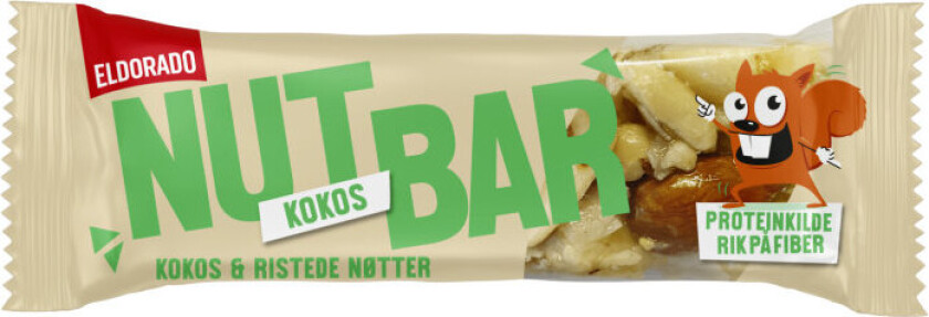 Nøttebar Kokos 30g
