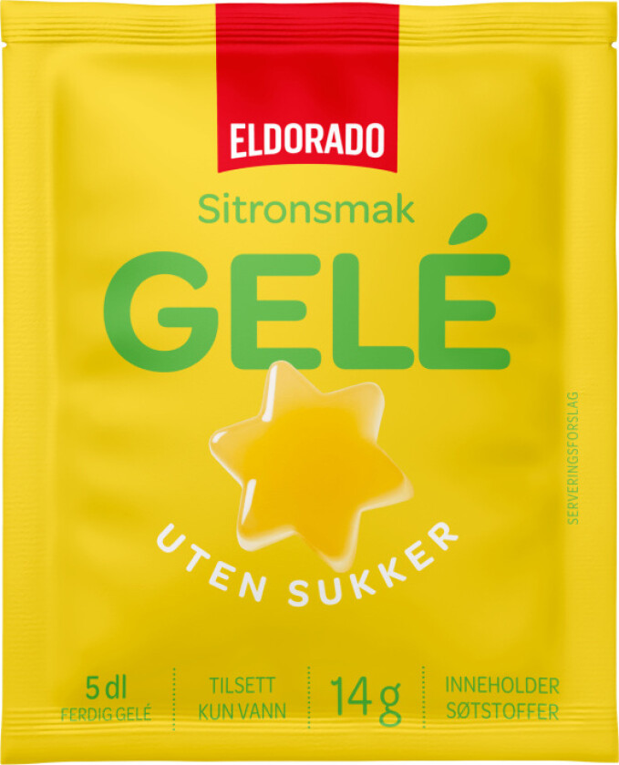 Sitrongele u/Sukker 14g