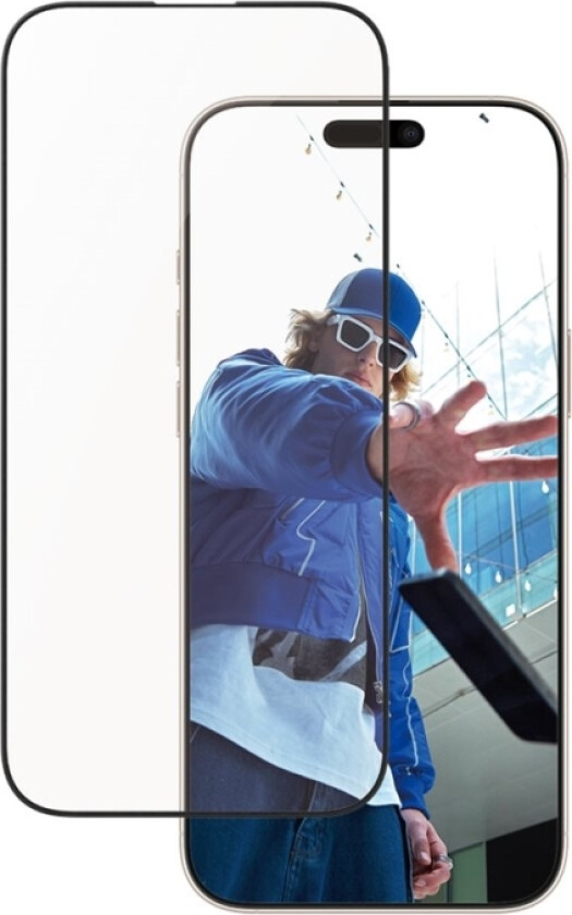 Panzerglass - Skjermbeskyttelse For Mobiltelefon - Ultrabred Passform - Glass - Rammefarge Svart