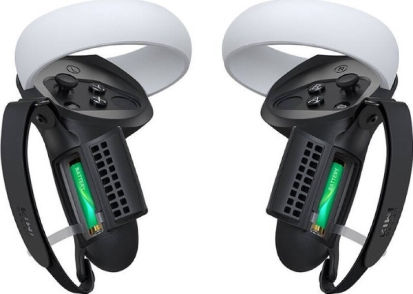 Bilde av Kiwi Design Q1 Pro-2.2 Kontrollerveske Med Batterihull Og Holder For Meta Quest 2 Sort