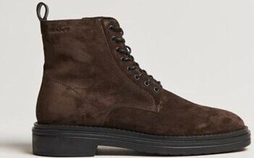 GANT Boggar Suede Boot Espresso Brown
