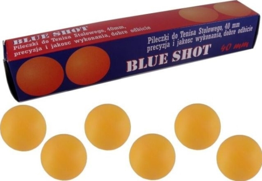 Bordtennisballer 59016 A6 Oransje