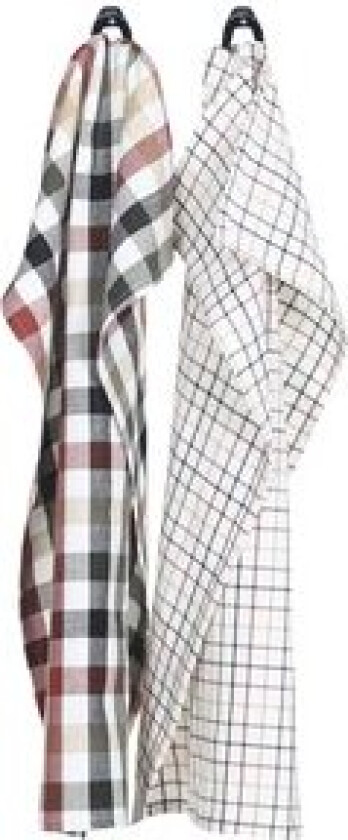 Kjøkkenhåndkle Ruth 2-pk resirkulert