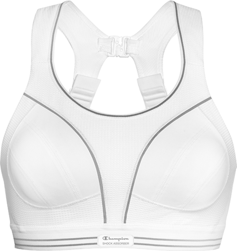 Ultimate Run Bra, White