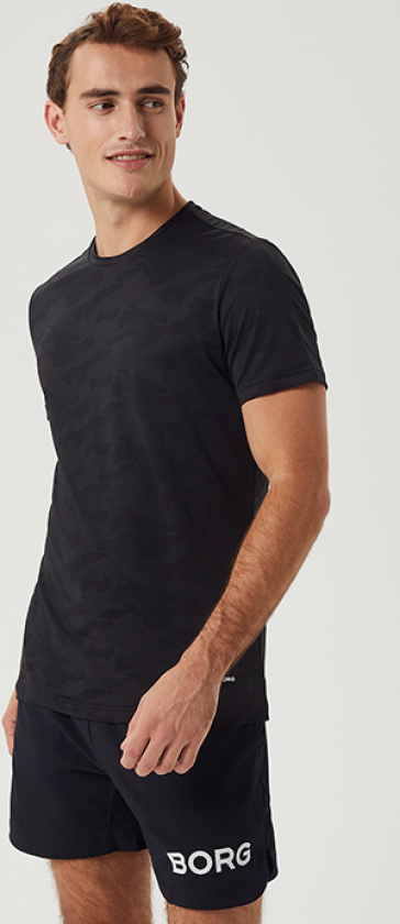 Borg Performance T-shirt, Black Beauty