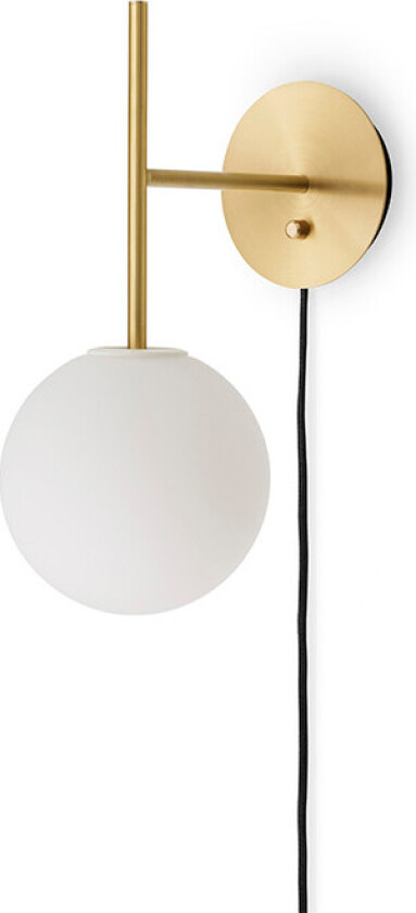 - TR Bulb Suspended Vegglampe Borstad Messing