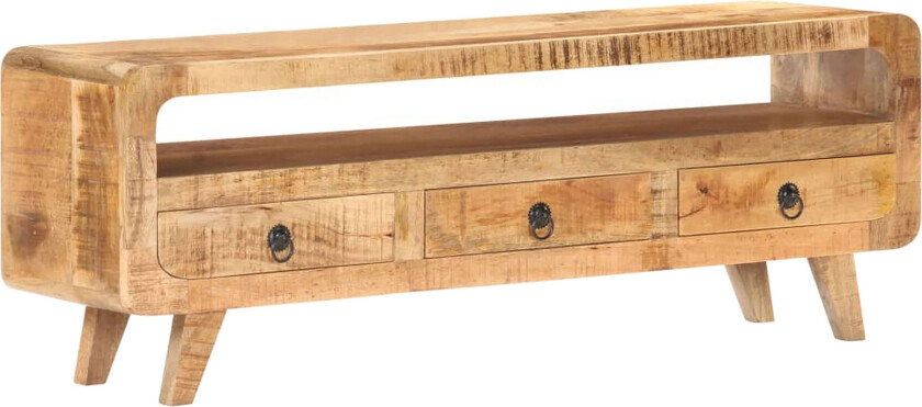 TV-benk 117x30x41 cm grov heltre mango -