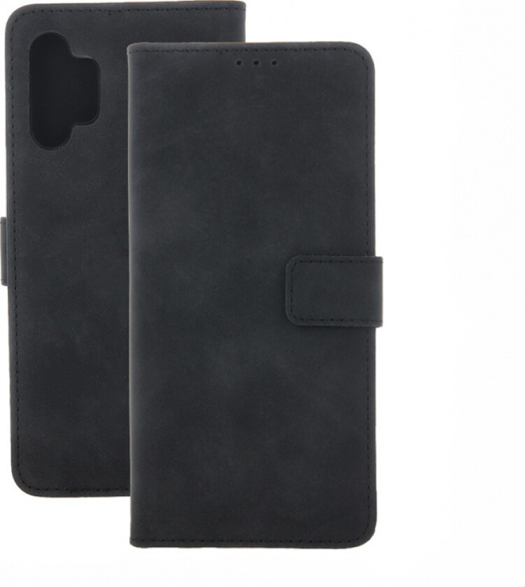 Smart Velvet case for iPhone 16 Plus, black