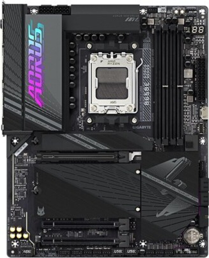 AORUS B650E PRO X USB4 Hovedkort - AMD B650 - AMD AM5 socket - DDR5 RAM - ATX