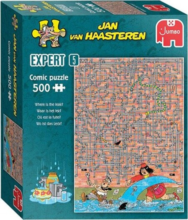 Jigsaw Puzzle Expert 05 Where is the leak? 500pcs. Gulv