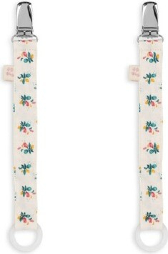 Konges Sløjd, Smokkesnor 2-pk, Fleur Coloré