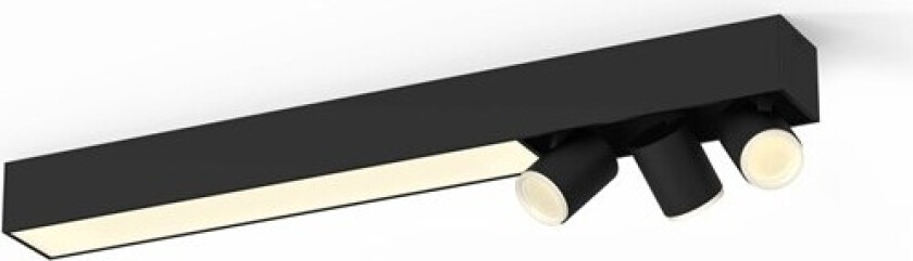 Hue Centris 3x5.7W Spots - Svart