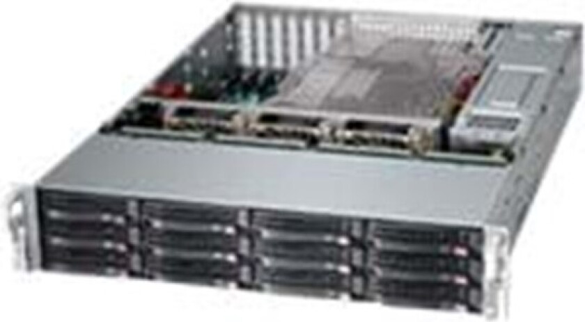 SC826 BAC4-R920LPB - Kabinett - Server (Rack) - Grå