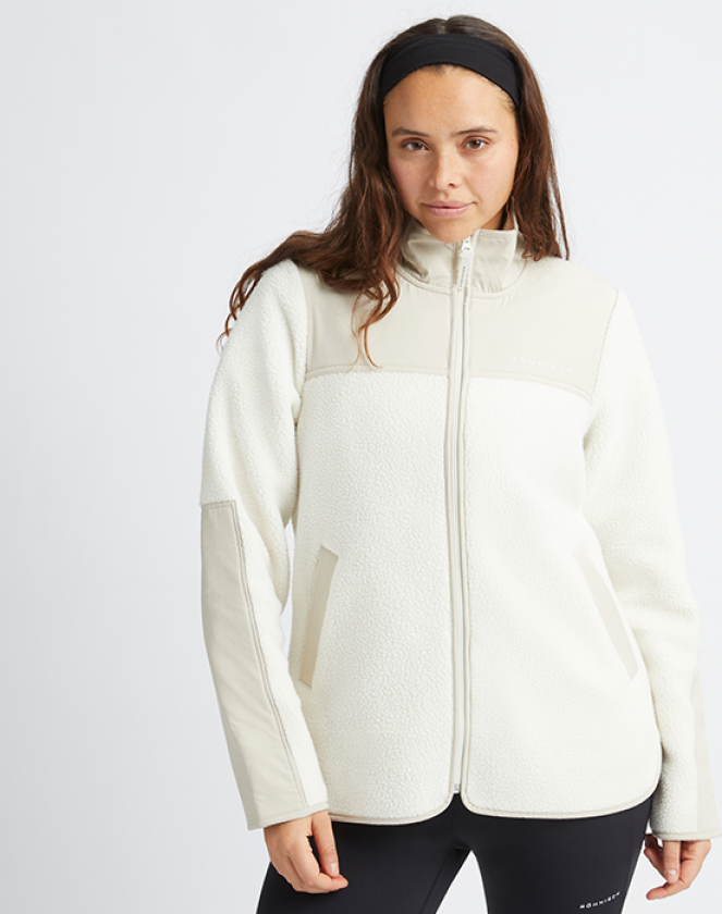 Phoebe Pile Jacket, Peyote Beige