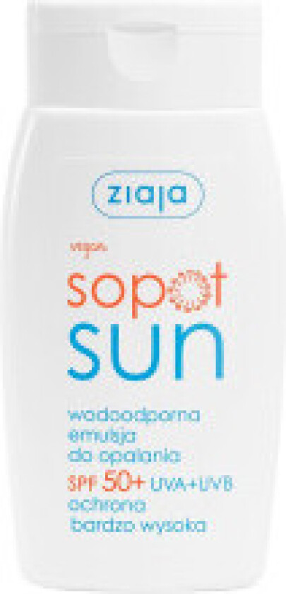 Sopot Sun waterproof sunscreen emulsion SPF50+ 125ml