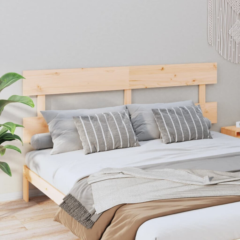 Sengegavl 204x3x81 cm heltre furu