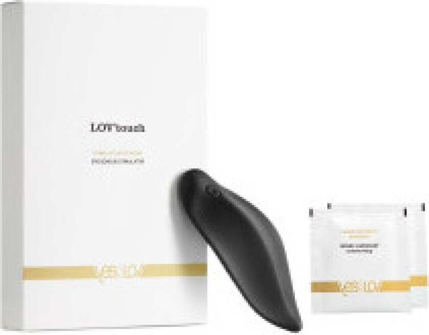 For Lov Touch clitoral vibrator for massage Black