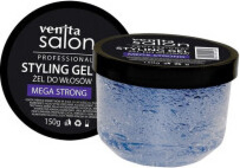 Salon Professional Styling Gel Mega Strong hair gel 150g