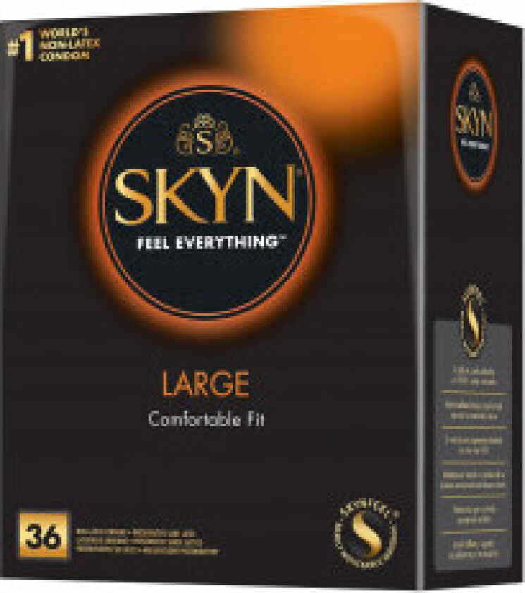 Skyn Large non-latex condoms 36 pcs