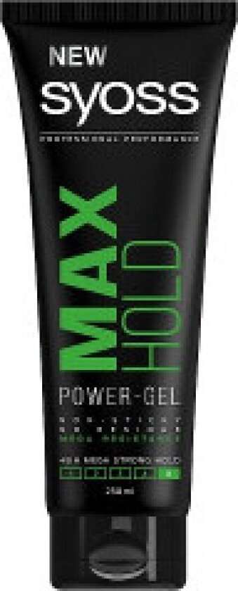 Max Hold Gel Mega Strong Hold hair gel 250ml